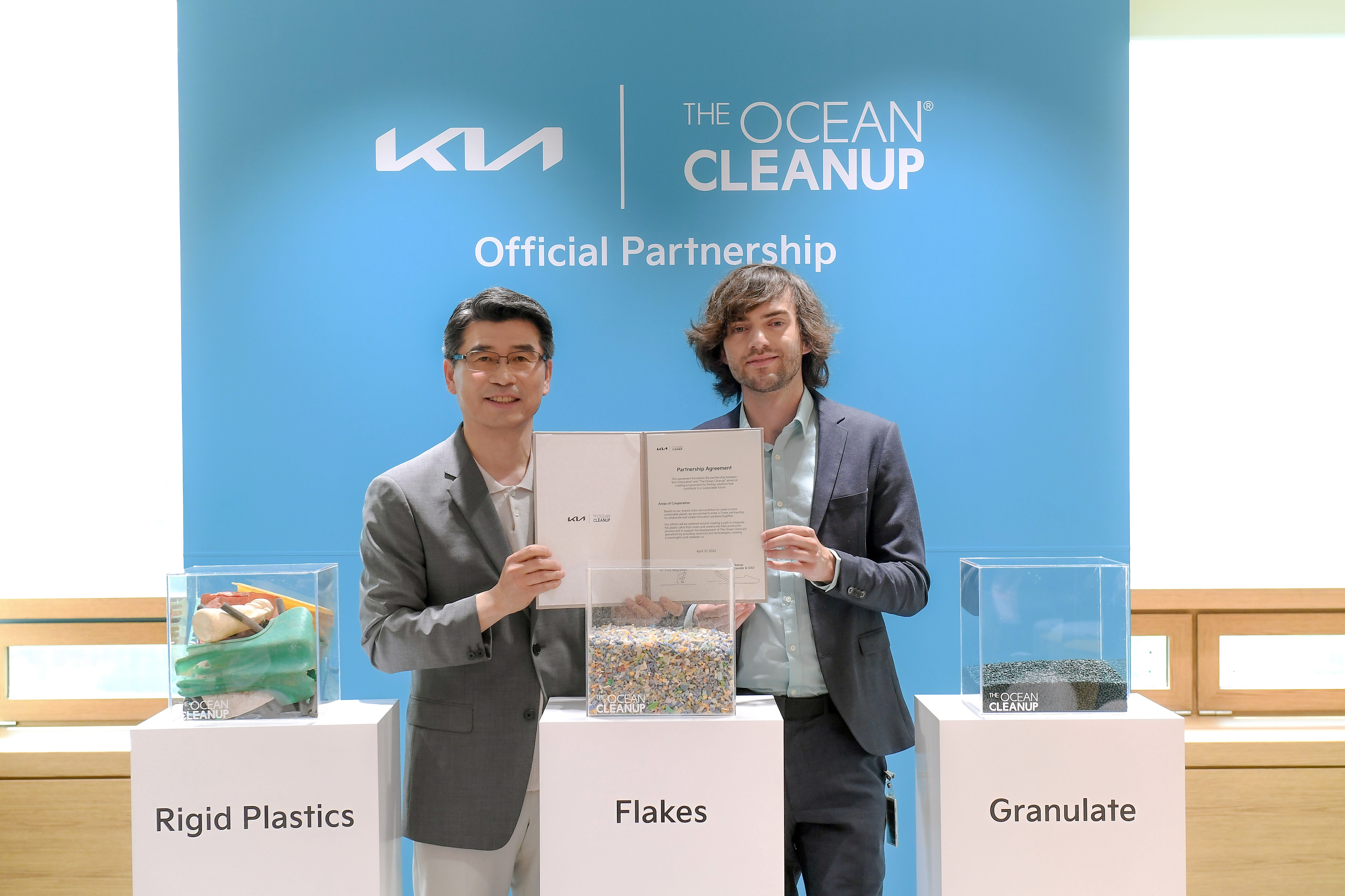 A Kia és a The Ocean Cleanup együtt dolgozik a fenntartható jövőért