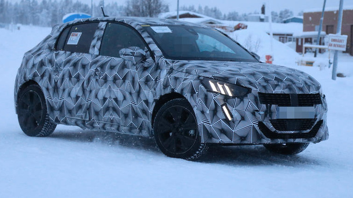 Kémfotókon a következő Peugeot 208